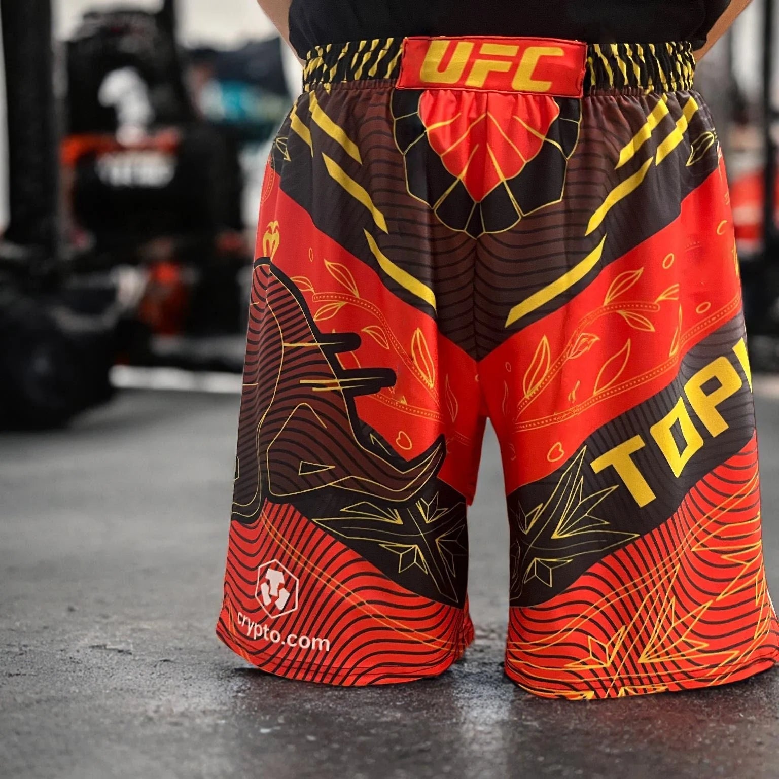UFC 3D Printing Men's Sports Shorts MMA Oliveira Same Style Mixed Martial Arts Training Pants Thai Boxing Half Pants